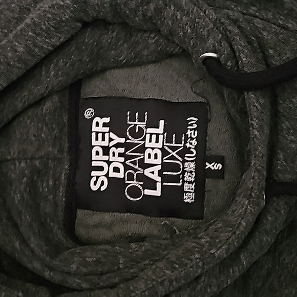 Superdry cropped hoodie size XS - Picture 2 of 2